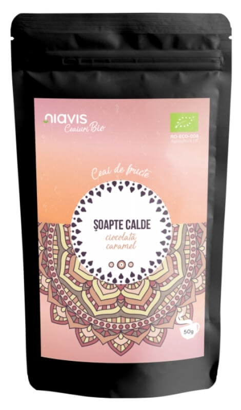 Ceai bio Soapte calde, 50 g, Niavis