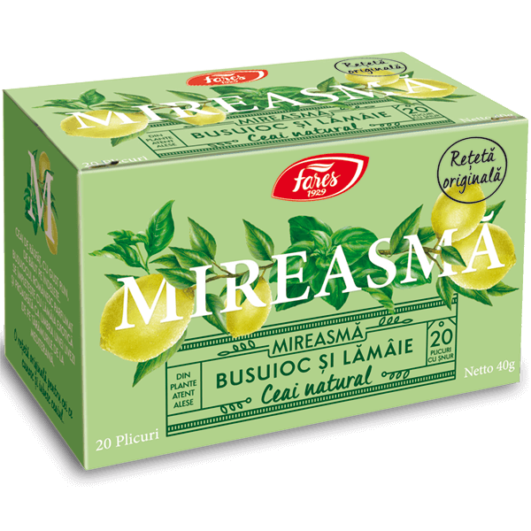 Fares - Ceai Mireasma busuioc si lamaie 20plicuri