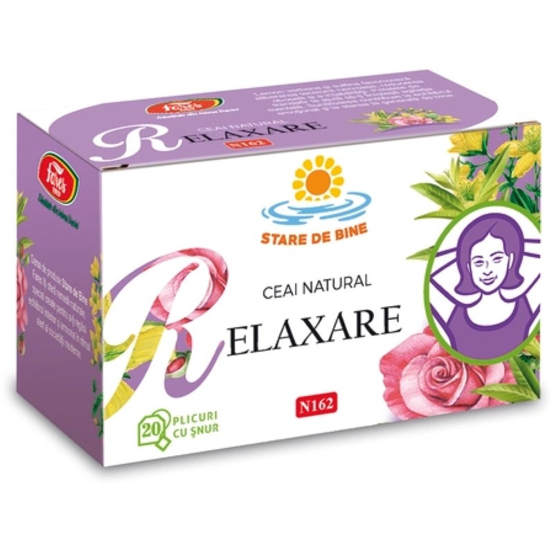 Ceai Relaxare N162, 20 plicuri, Fares