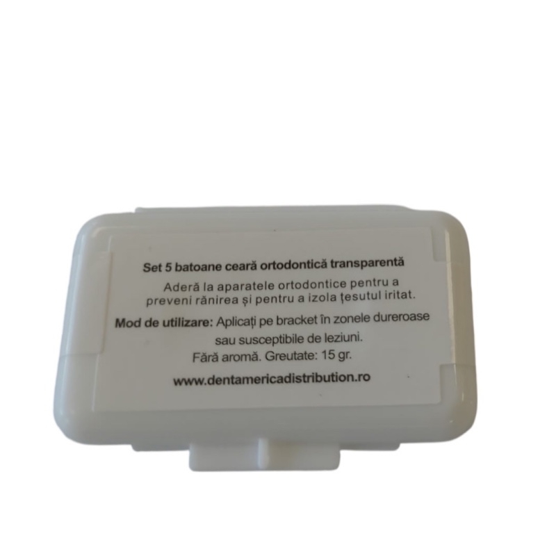Ceara ortodontica transparenta, 15 g, Biocosmetics Ceara ortodontica transparenta, 15 g, Biocosmetics