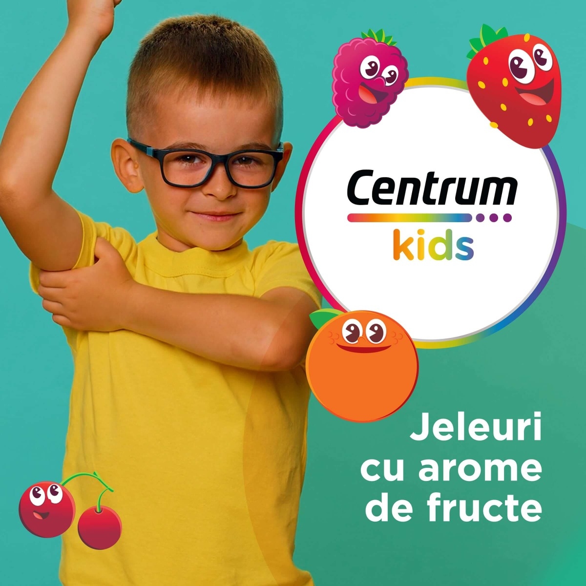 Centrum Kids VitaGummies Berry, 60 jeleuri, GSK (Haleon)