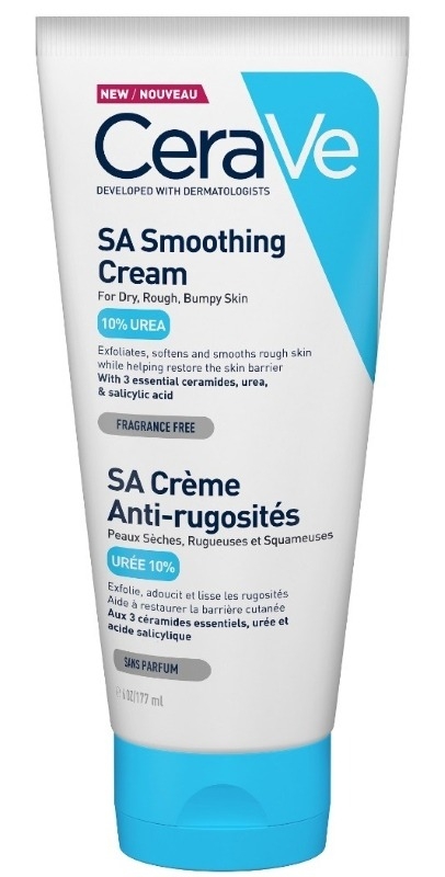 Crema hidratanta si exfolianta pentru pielea uscata, aspra, cu rugozitati, 177g, Cerave