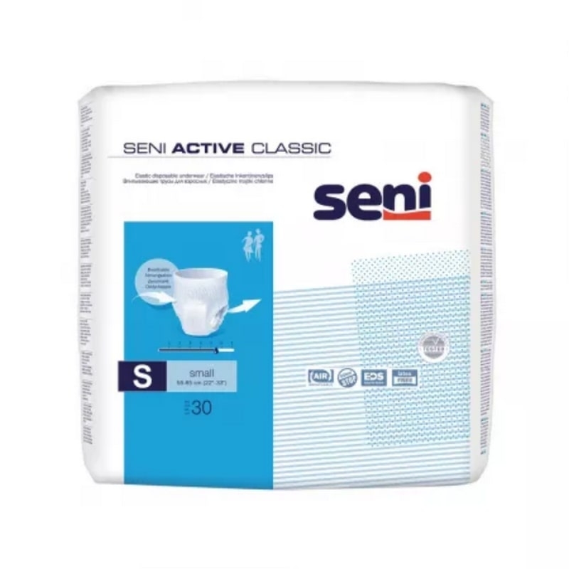 Chiloti incontinenta adulti Active Classic, Small, 30 bucati, Seni