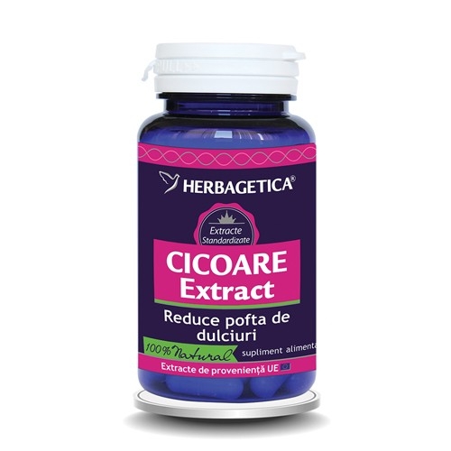 Herbagetica - Cicoare cu extract 60caps