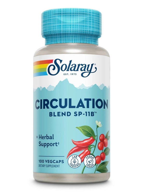Circulation Blend Solaray, 100 capsule, Secom