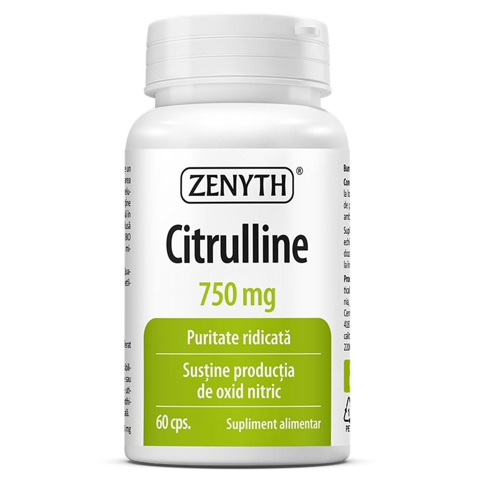 Citrulline 750 mg, 60 capsule, Zenyth