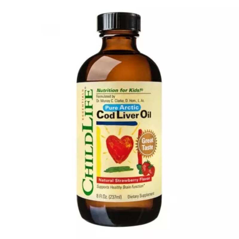 Cod Liver Oil Childlife Essentials, 237 ml, Secom