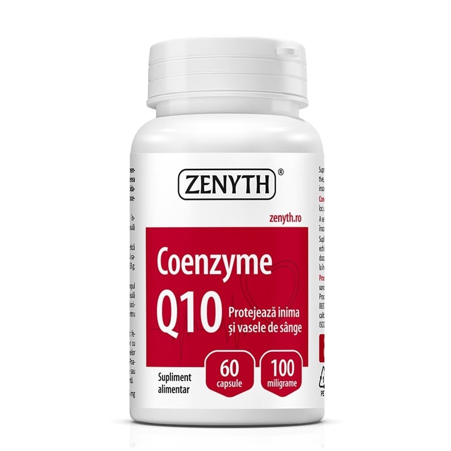 Coenzima Q10 100 mg, 60 capsule, Zenyth