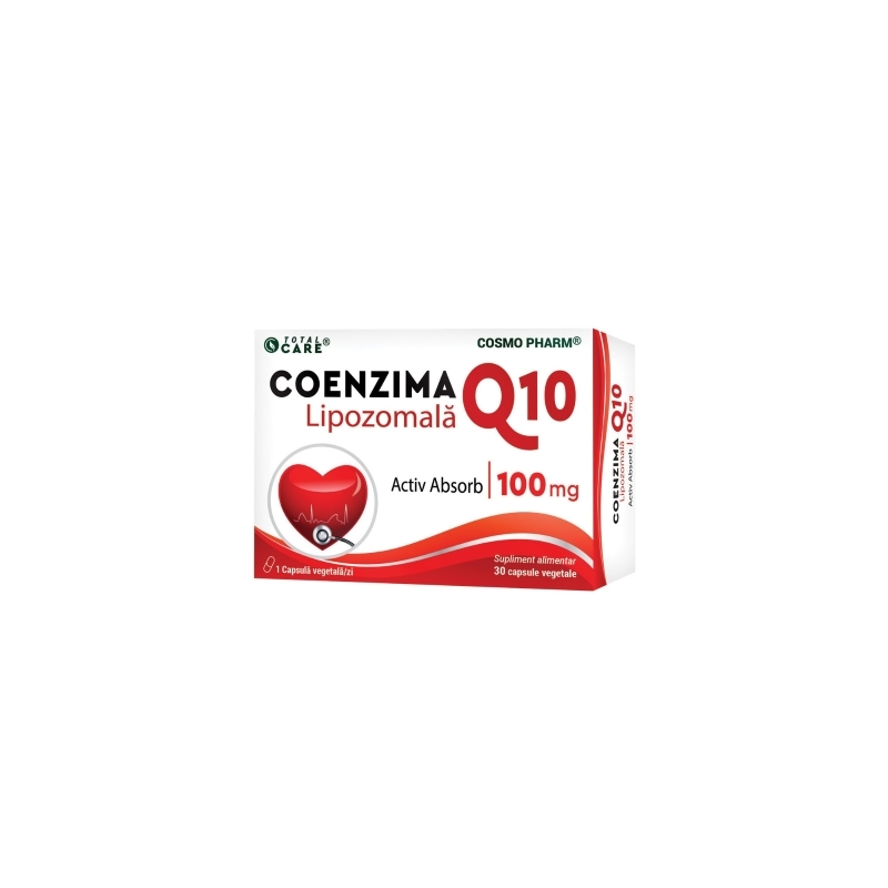 Coenzima Q10 lipozomala, 30 capsule, Cosmo Pharm