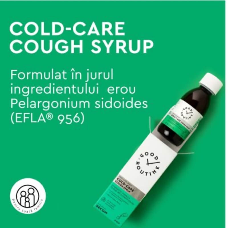 Cold-Care Cough syrup Good Routine, 150 ml, Secom