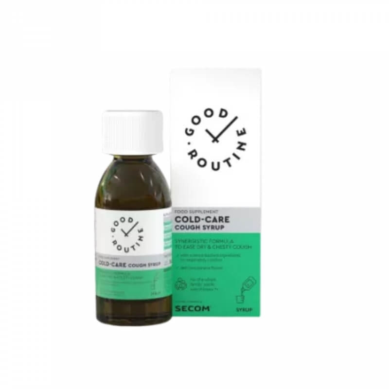 Cold-Care Cough syrup Good Routine, 150 ml, Secom