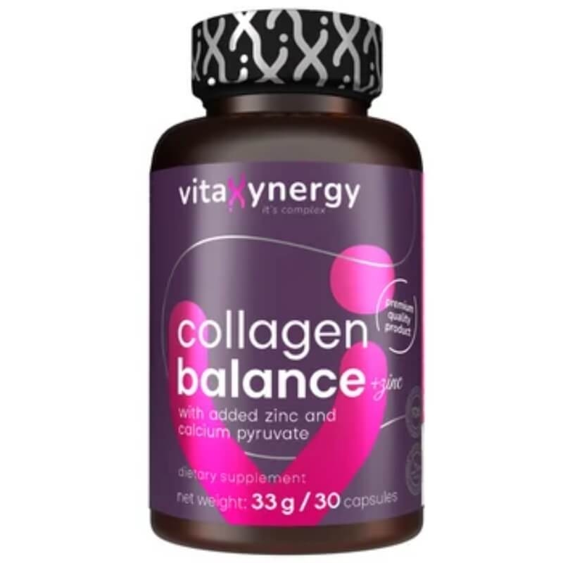 Collagen Balance + Zinc, 30 capsule, Vitaxynergy