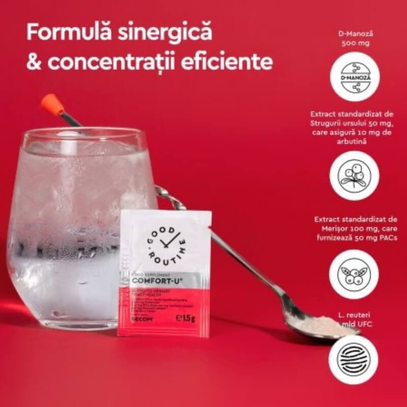 Comfort U Good Routine, 10 plicuri, Secom