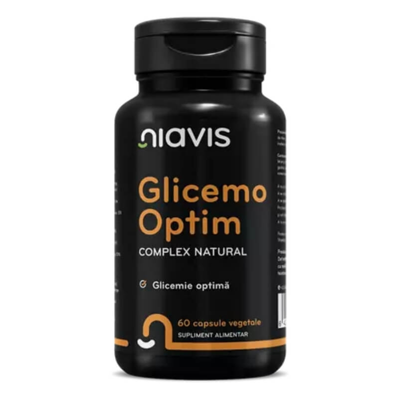 Glicemo Optim complex natural, 60 capsule, Niavis