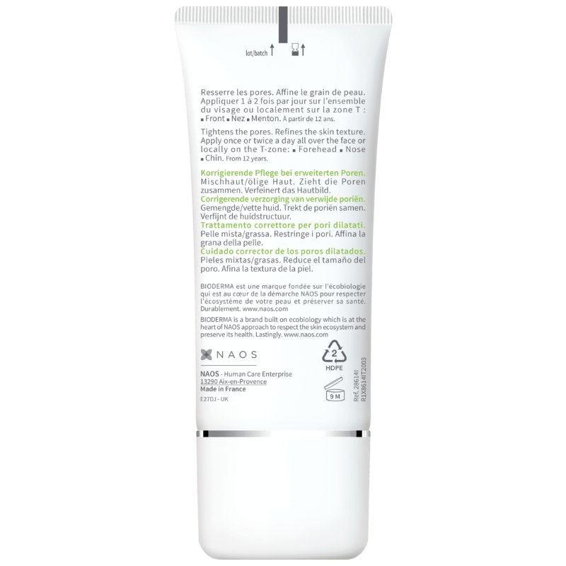 Concentrat corector pentru pori dilatati Sebium Pore Refiner, 30 ml, Bioderma