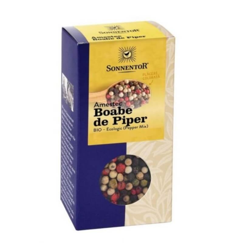 Condiment boabe de piper eco, 50 g, Sonnentor