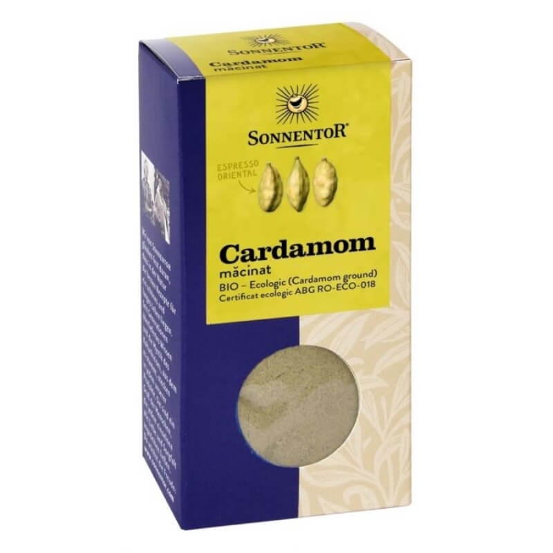 Condiment cardamom macinat eco, 50 g, Sonnentor