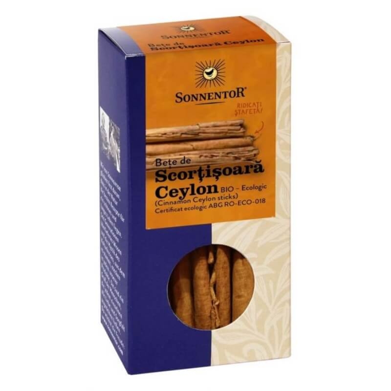 Condiment scortisoara Ceylon betisoare eco, 18 g, Sonnentor