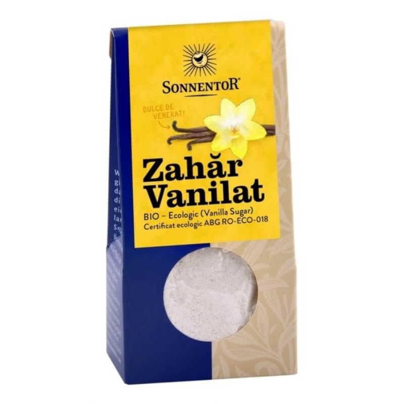 Condiment zahar vanilat eco, 50 g, Sonnentor
