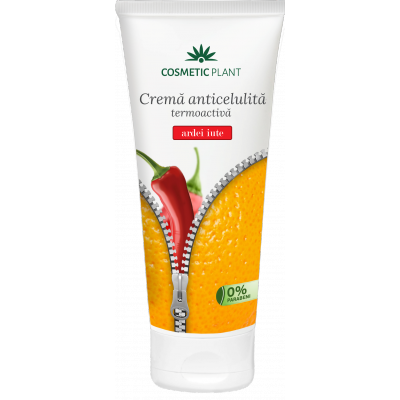 Cosmetic Plant - Crema Anticelulita Termoactiv Cu Ardei Iute 200ml