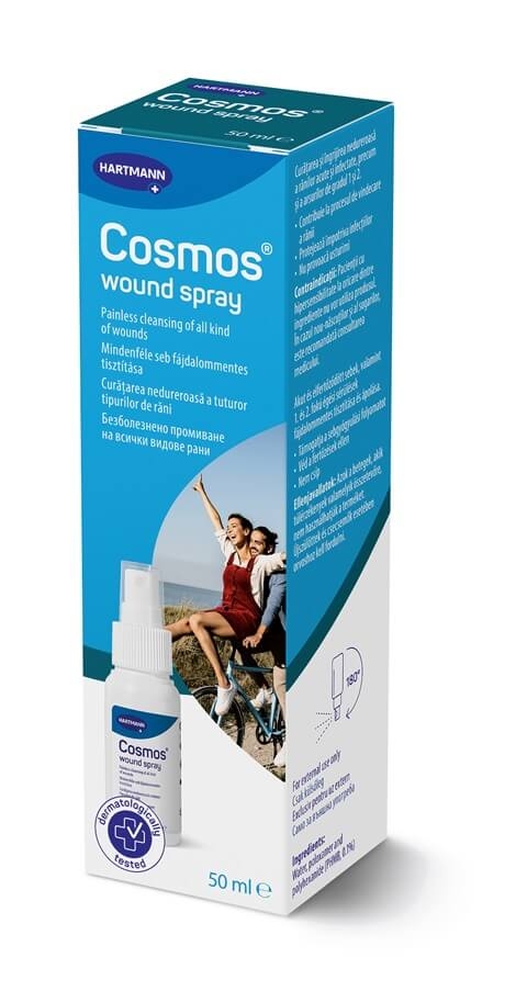 Cosmos - Spray pentru curatarea ranilor acute 50ml