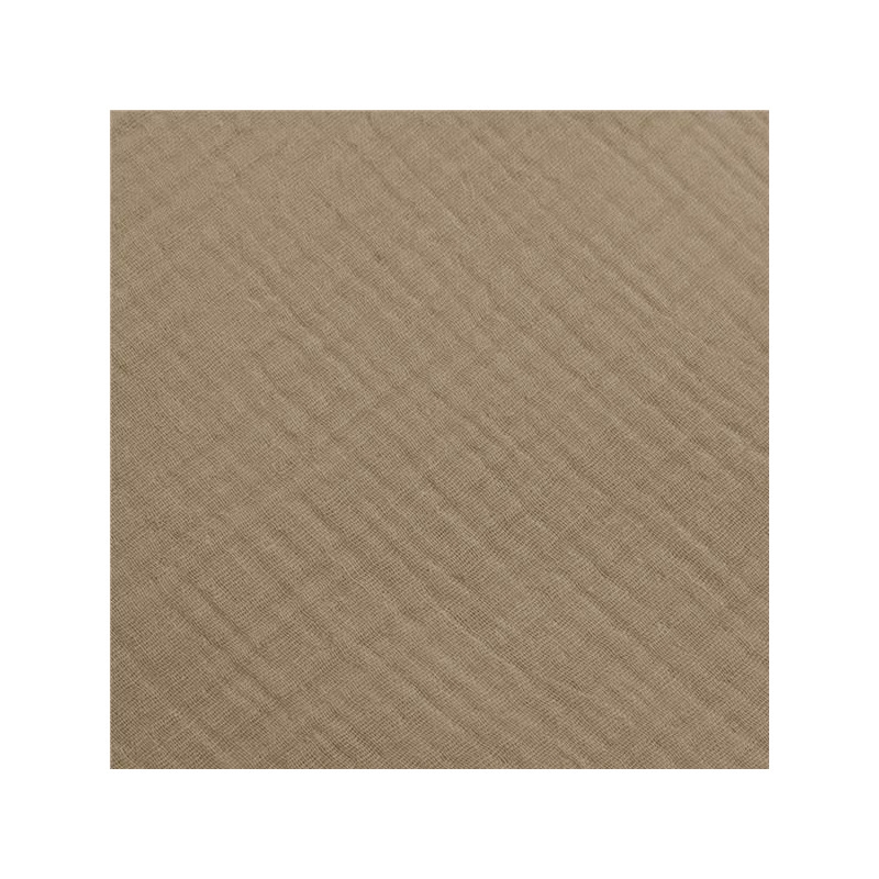 Cosulet bebelus pentru dormit, Baby Nest 80 x 50 cm, Din muselina, Din materiale certificate Oeko Tex Standard 100, New Baby, Beige