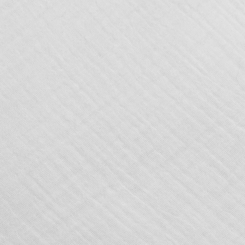 Cosulet bebelus pentru dormit, Baby Nest 80 x 50 cm, Din muselina, Din materiale certificate Oeko Tex Standard 100, New Baby, White