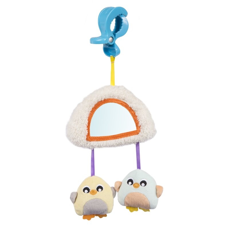 Covoras educational, Playgro, Penguin, Pentru copii, Interactiv, Multifunctional, Pentru activitati fizice, Cu elemente detasabile, 0 luni+, Snuggle Me Penguin Tummy Time Gym-Bag