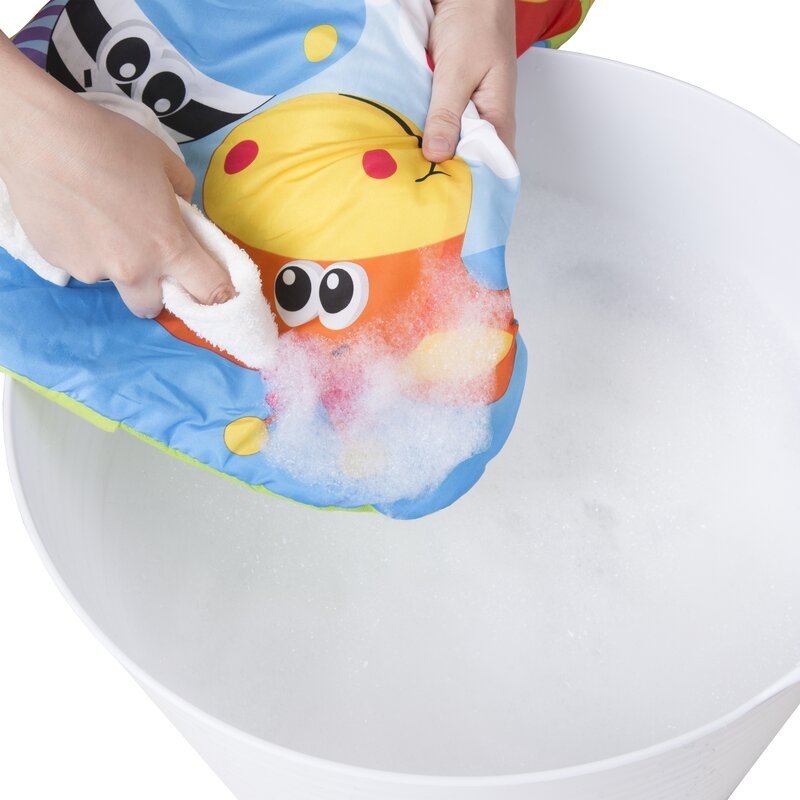 Covoras educational, Playgro, Pentru copii, Interactiv, Multifunctional, Pentru activitati fizice, Cu elemente detasabile, 0 luni+, 5 in 1 Safari Super Gym