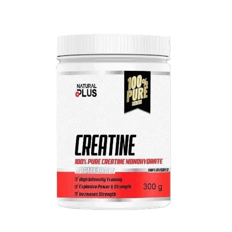 Creatina monohidrata pudra instant, 300 g, Natural Plus