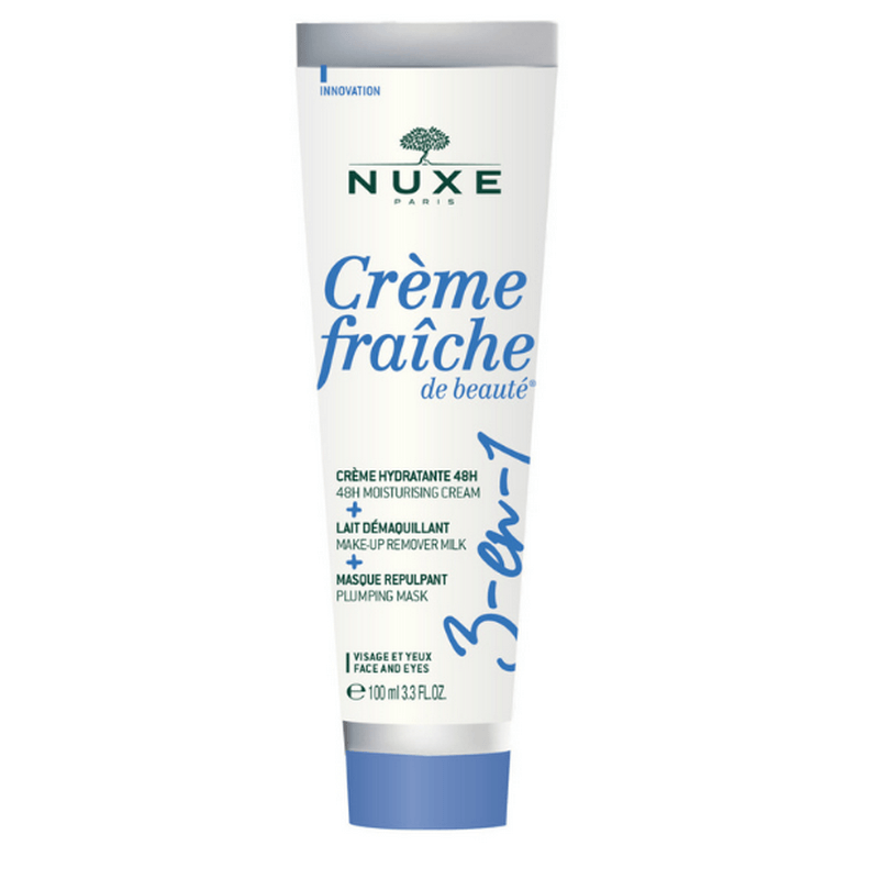 Crema hidratanta 48H 3 in 1 Creme Fraiche de Beaute, 100 ml, Nuxe