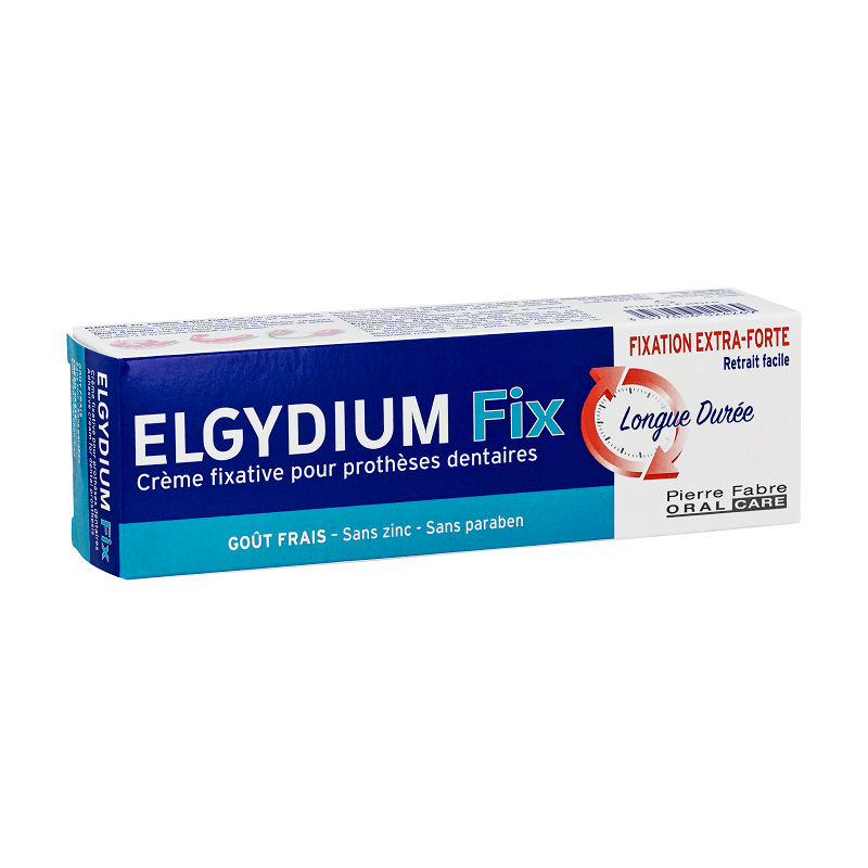 Crema adeziva Elgydium Fix Extra Forte, 45 g, Elgydium