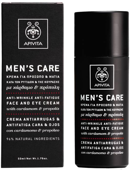 Crema antirid pentru barbati Men`s Care, 50 ml, Apivita