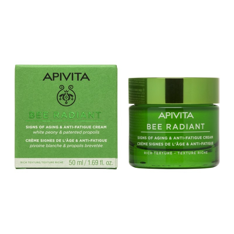 Crema bogata Bee Radiant, 50 ml, Apivita