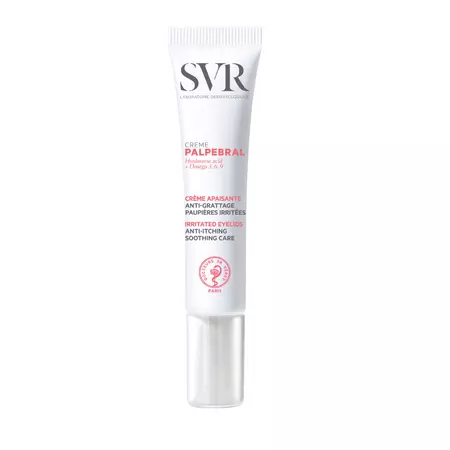 Crema calmanta pentru pleoape Palpebral, 15 ml, SVR