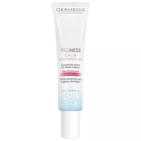 Crema concentrata pentru cuperoza severa Redness Calm, 40 ml, Dermedic