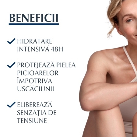 Crema pentru picioare cu 10% uree Urea Repair, 100 ml, Eucerin Crema pentru picioare cu 10% uree Urea Repair, 100 ml, Eucerin