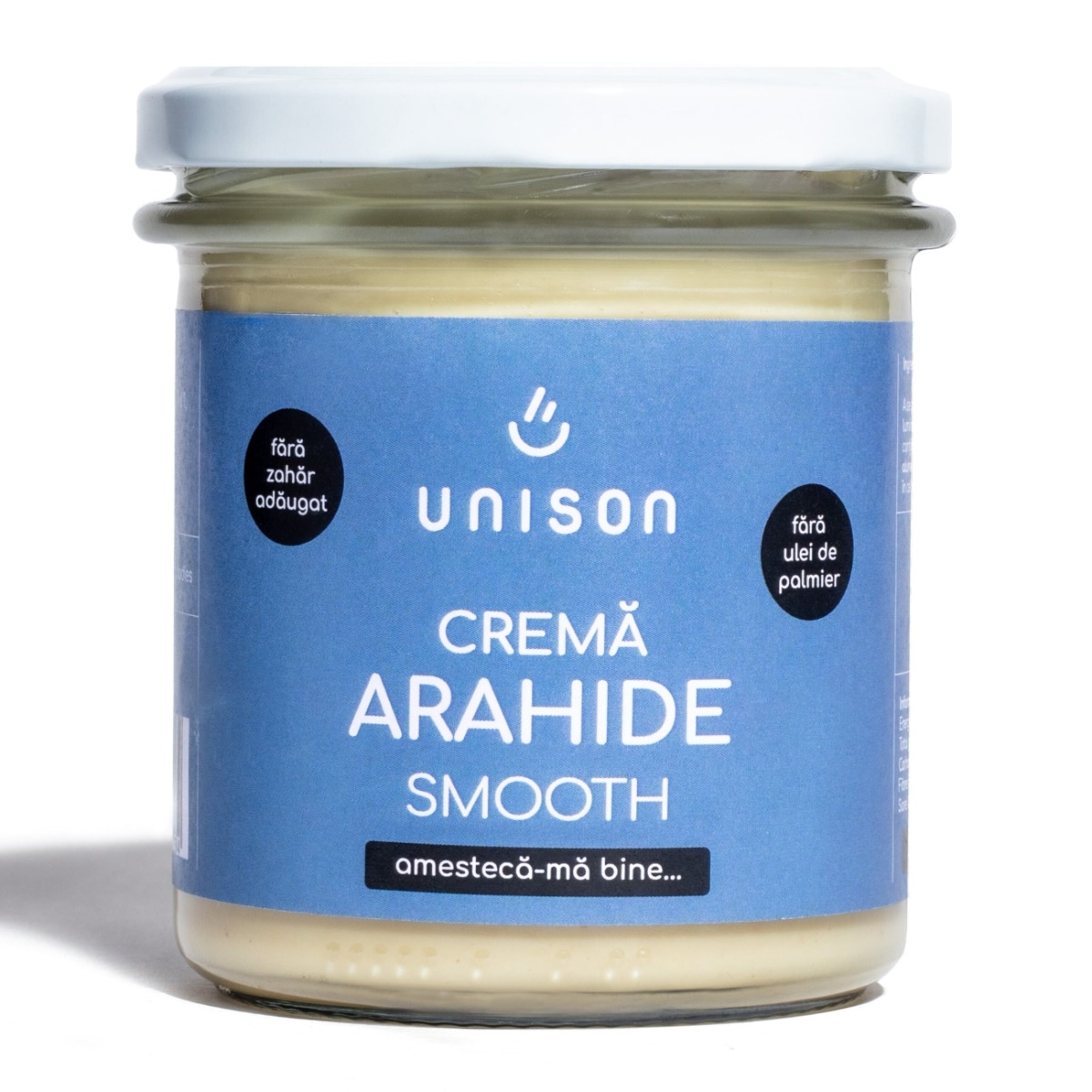 Crema de arahide Smooth, 300 g, Unison