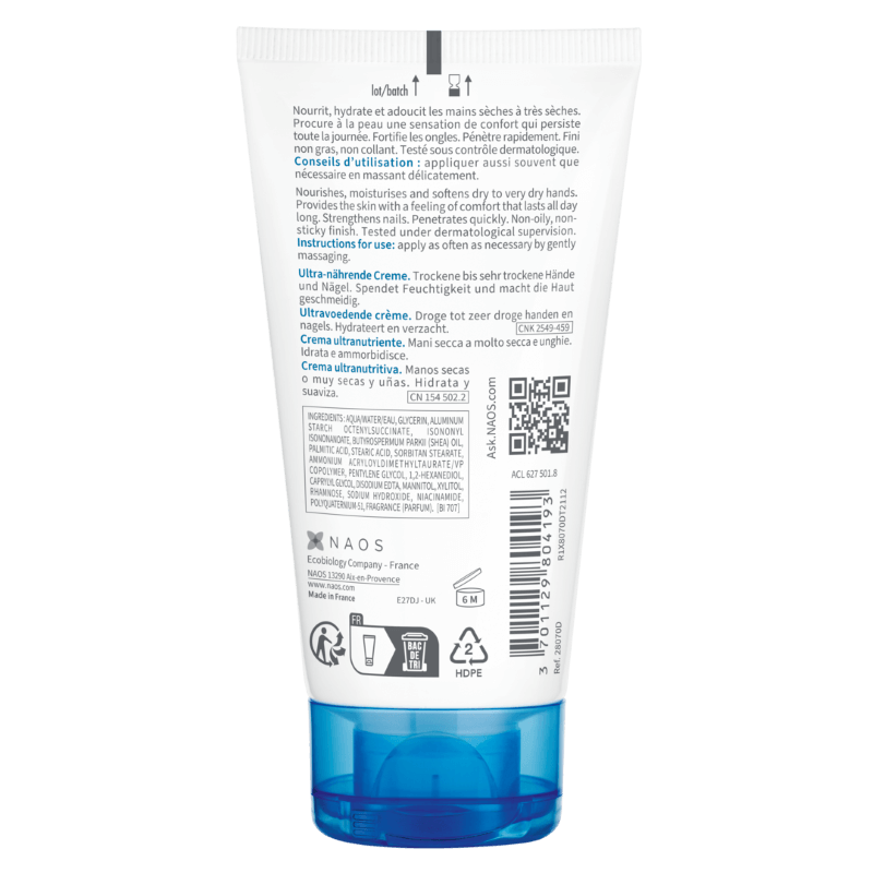 Crema de maini si unghii Atoderm, 50 ml, Bioderma