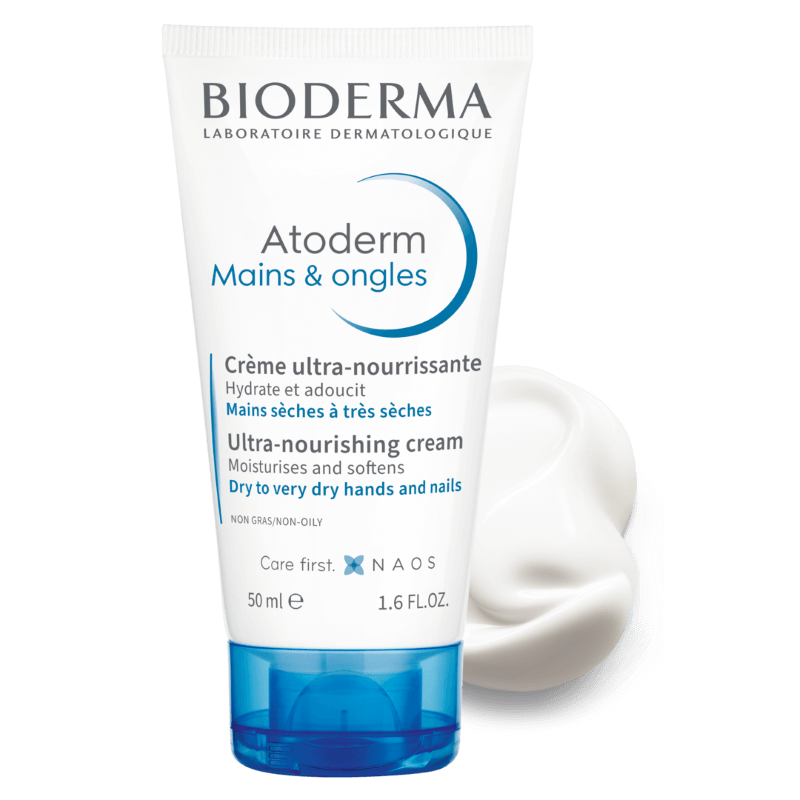 Crema de maini si unghii Atoderm, 50 ml, Bioderma
