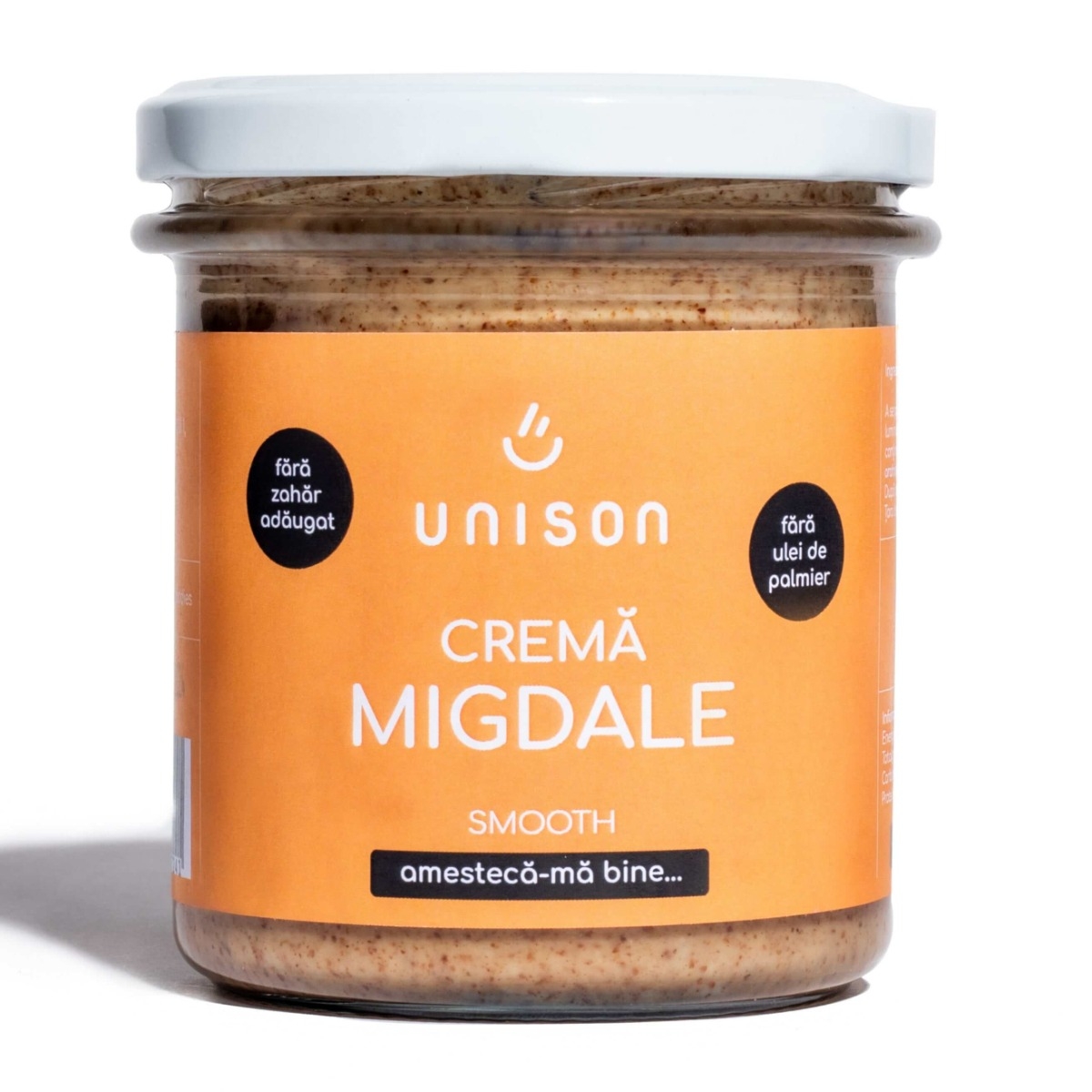 Crema de migdale, 300 g, Unison