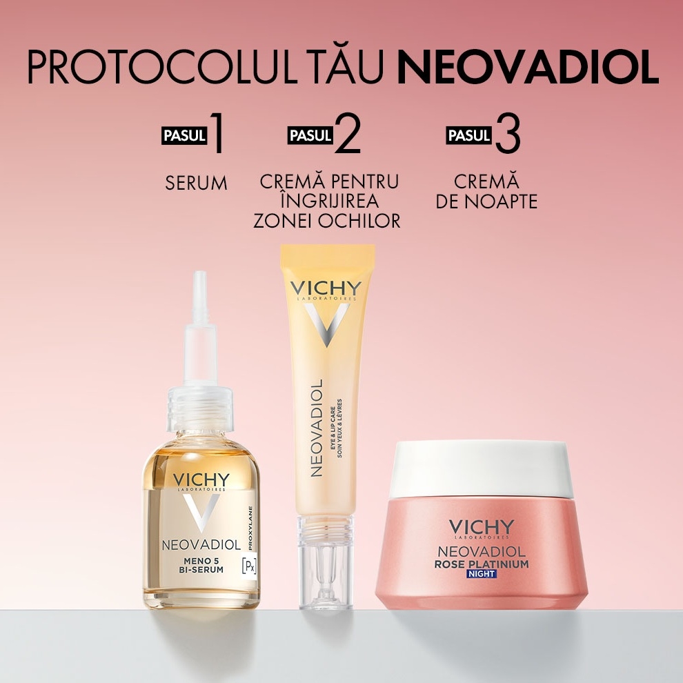 Crema de noapte Neovadiol Rose Platinium, 50 ml, Vichy