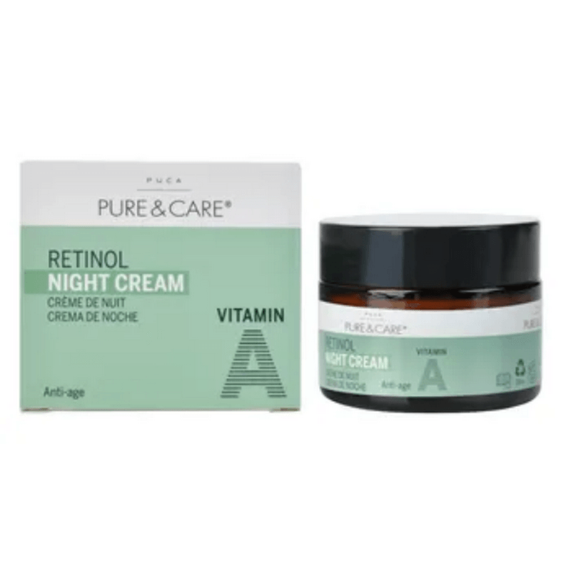 Crema de noapte cu retinol, 50 ml, Puca Pure&Care