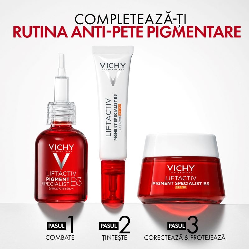 Liftactiv B3 crema anti-pete pigmentare SPF 50+, 50ml, Vichy