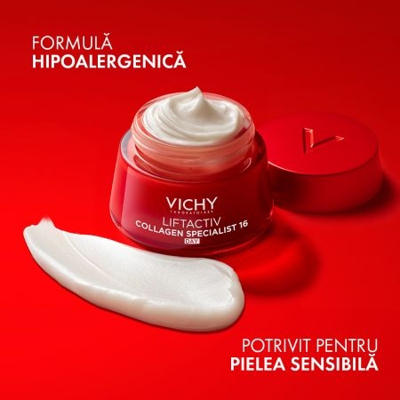 Crema de zi antirid SPF 50 Liftactiv Collagen Specialist 16, 50 ml, Vichy