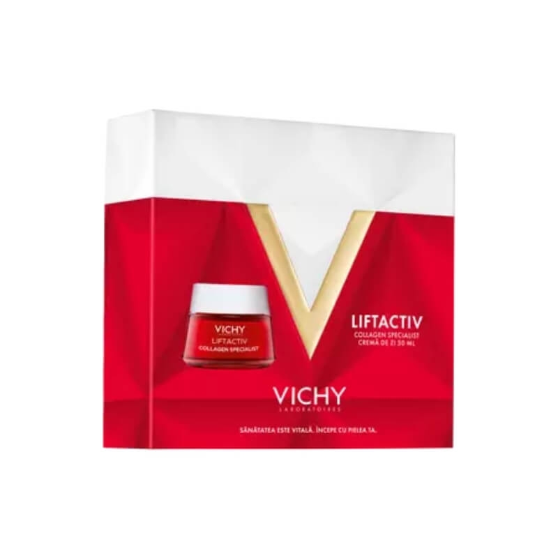 Pachet crema de zi Liftactiv Collagen Specialist, 50 ml, Vichy