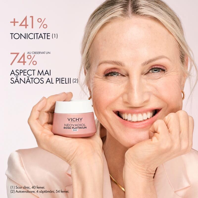 Crema de zi Neovadiol Rose Platinium, 50 ml, Vichy
