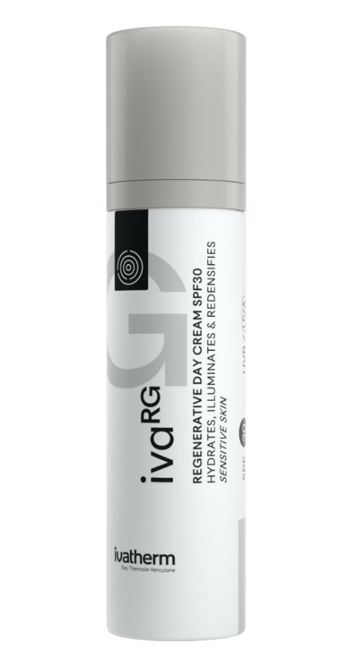 Crema de zi regeneranta cu SPF 30 si acid hialuronic IvaRG, 50 ml, Ivatherm