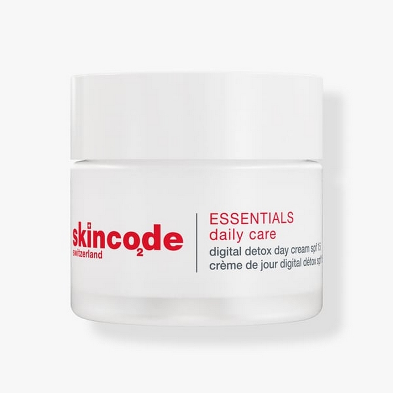 Crema de zi SPF 15 Detox Essentials, 50 ml, Skincode
