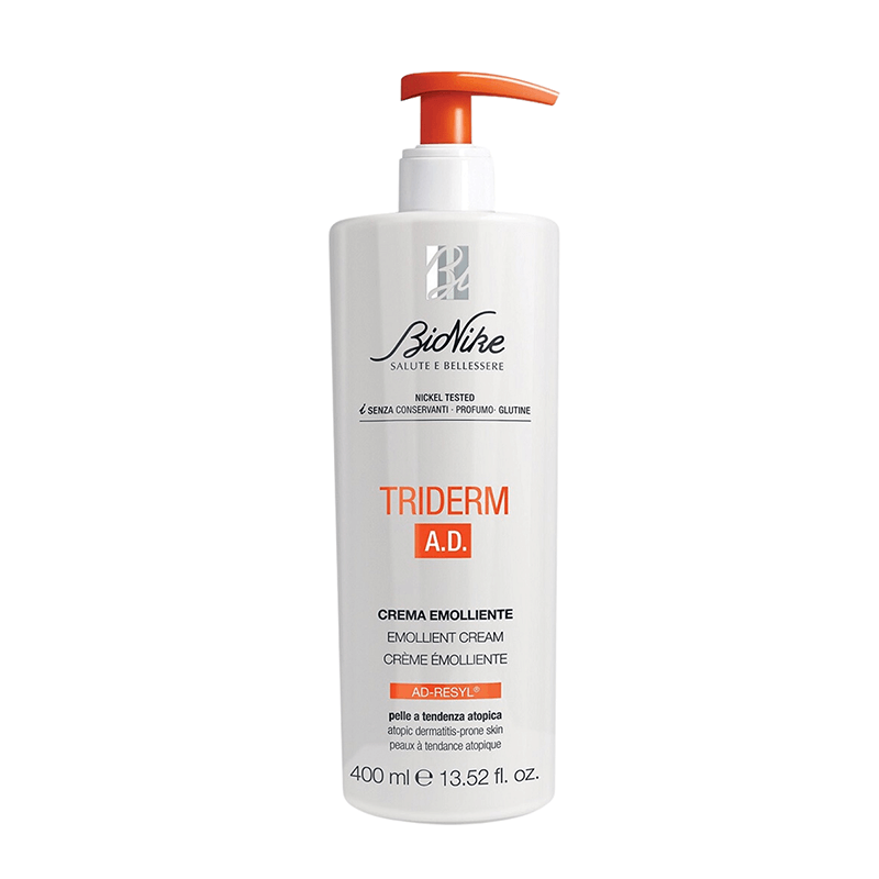 Crema emolienta pentru piele cu dermatita atopica Triderm A.D., 400 ml, BioNike
